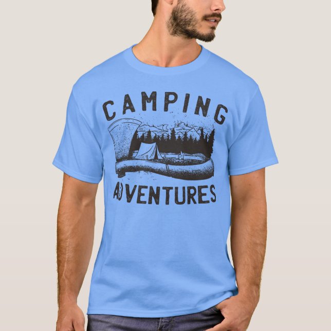 Camiseta Wilderness Ready Camping Ae friend (Anverso)