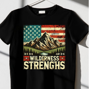 Camiseta Wilderness Strength nos