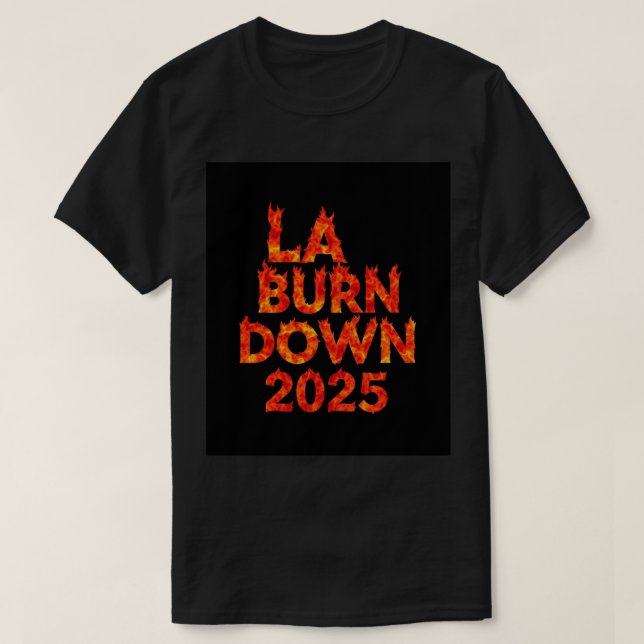 Camiseta Wildfire Los Angeles LA Rising: Stronger Than Ever (Diseño del anverso)