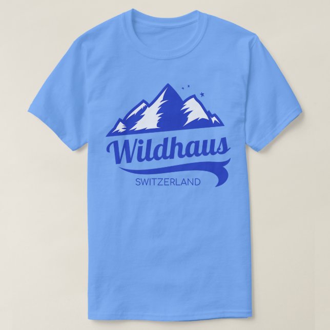 Camiseta Wildhaus ski Suiza (Diseño del anverso)