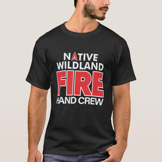 Camiseta Wildland Fire Rescue Hand Crew Firefighters Fireme (Anverso)