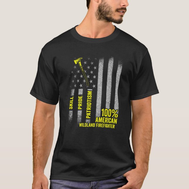 Camiseta Wildland Firefighter Appreciation Firefighting Fir (Anverso)