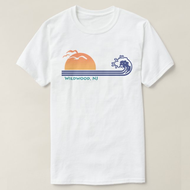 Camiseta Wildwood NJ (Diseño del anverso)