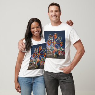 Camiseta Wildwood NJ – Paseo en Globo Aerostático Nocturno