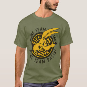 Camiseta Wile E. Carreras del equipo Coyote Acme