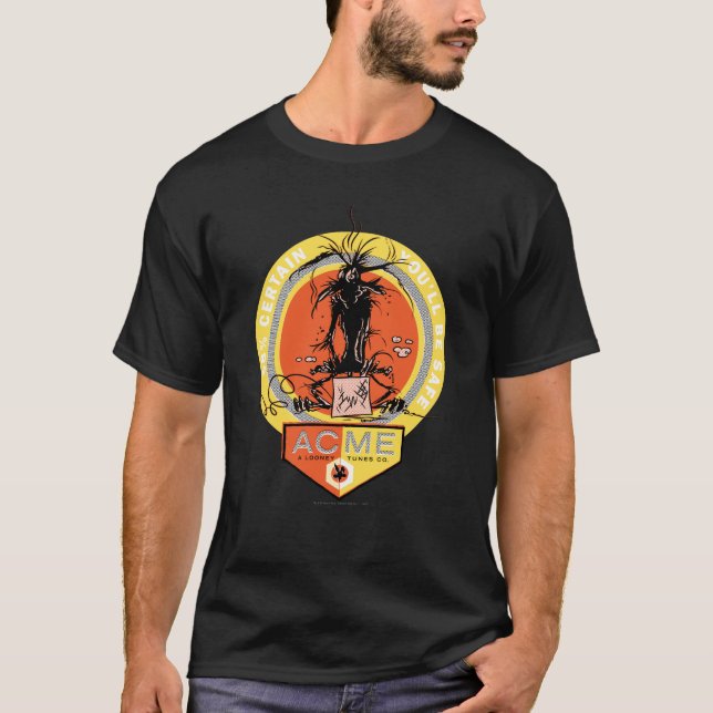 Camiseta WILE E. COYOTE™ Acme - 68% Seguro que estarás segu (Anverso)