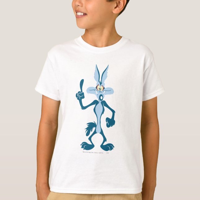 Camiseta WILE E. COYOTE™ Azul ¡Ajá! (Anverso)