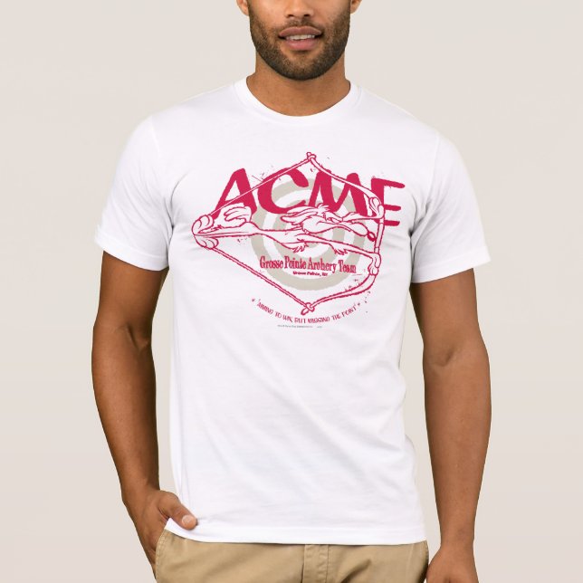 Camiseta WILE E. COYOTE™ Equipo de tiro con arco de punta g (Anverso)
