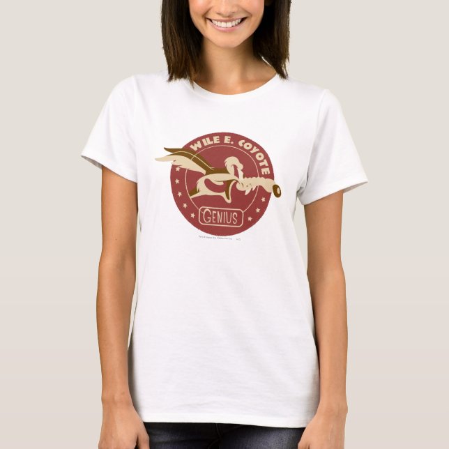 Camiseta Wile E. Coyote Genius (Anverso)