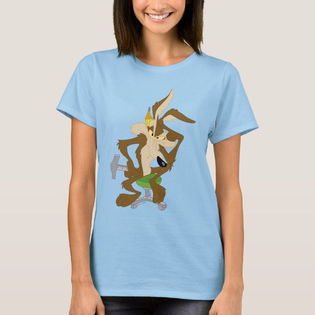 Camiseta WILE E. COYOTE™ Planning (Anverso)