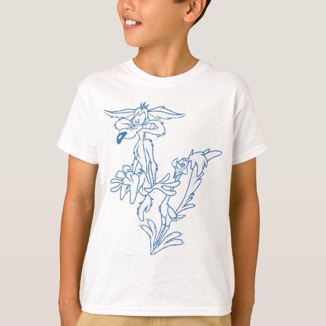 Camiseta WILE E. COYOTE™ Sorprendido por ROAD RUNNER™ (Anverso)