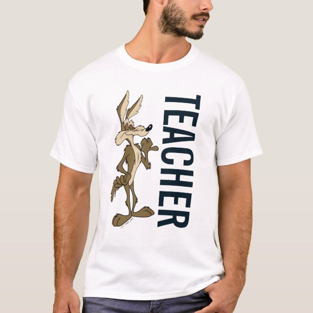 Camiseta WILE E. COYOTE™ Teacher (Anverso)