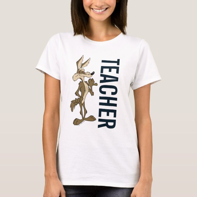 Camiseta WILE E. COYOTE™ Teacher (Anverso)