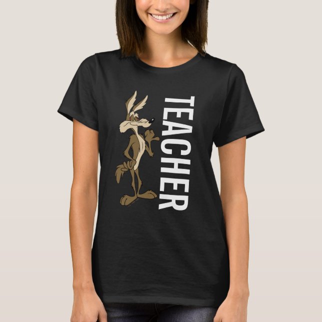 Camiseta WILE E. COYOTE™ Teacher (Anverso)