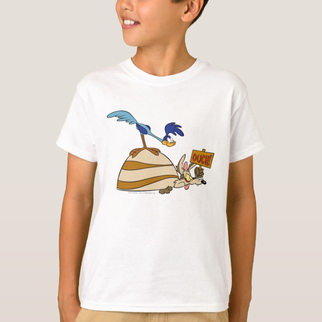 Camiseta WILE E. COYOTE™ y CORRECAMINOS™ Roca (Anverso)