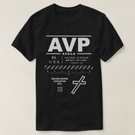 Camiseta Wilkes-Barre / Scranton International Airport AVP