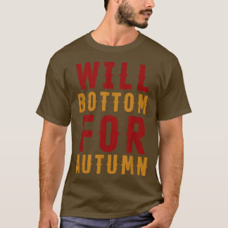 Camiseta Will Bottom Para Otoño Apparel Cae En La Temporada