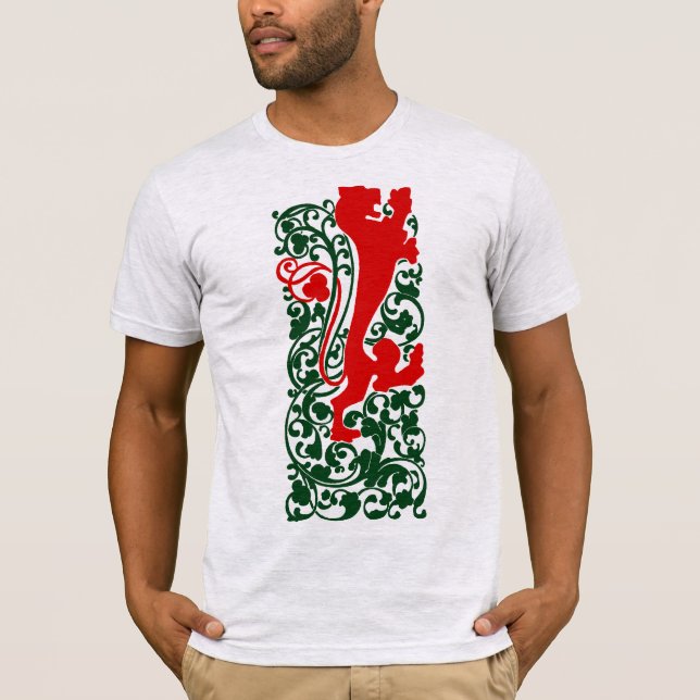 Camiseta Will Bradley Heraldic Lion (Anverso)