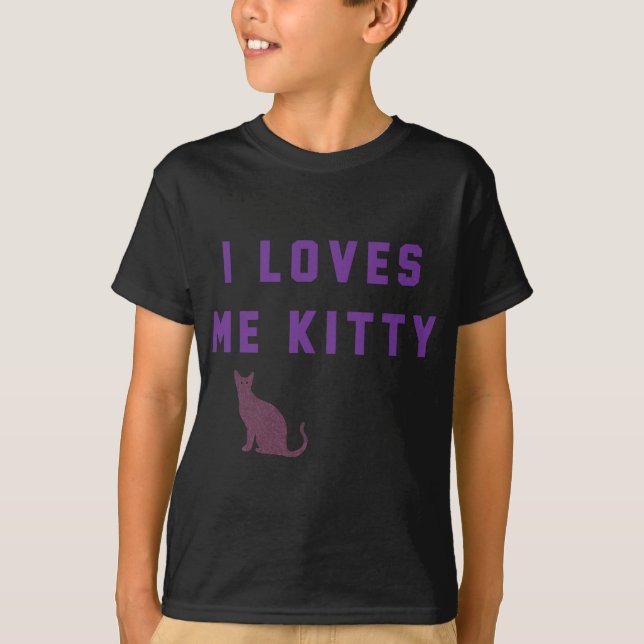 Camiseta Will & Grace Me Amo Kitty Karen Walker (Anverso)