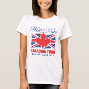CAMISETA WILL & KATE CANADIAN TOUR