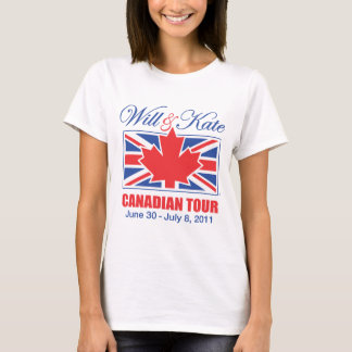 CAMISETA WILL & KATE CANADIAN TOUR