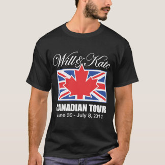 CAMISETA WILL & KATE CANADIAN TOUR