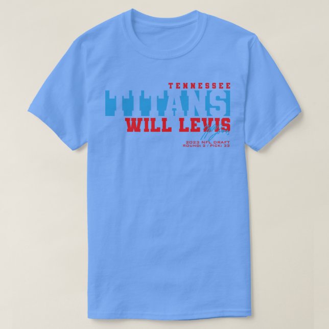 Camiseta Will Levis (Diseño del anverso)