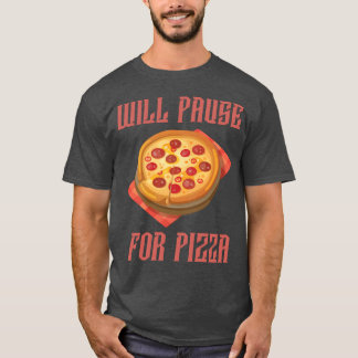 Camiseta Will Pause For Food Gaming boy