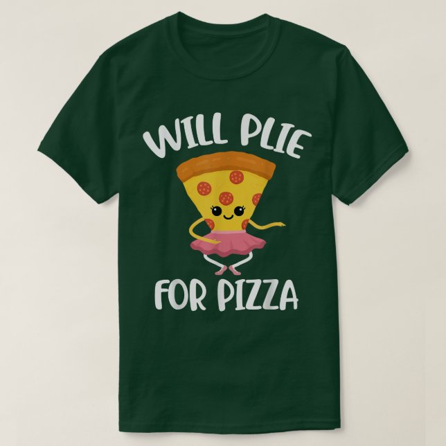 Camiseta Will Plie Para Pizza 2217  (Diseño del anverso)
