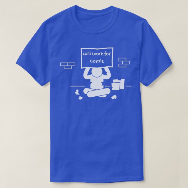 Camiseta Will trabaja para Coral (Diseño del anverso)