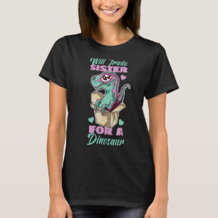 Camiseta Will Trade Sister Para Un Dinosaurio