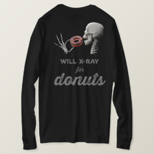Camiseta Will X-Ray para donuts y símbolo de radiación
