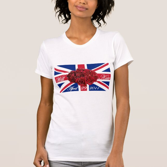 Camiseta Will y Kate 2011 edición limitada conmemorativa (Anverso)