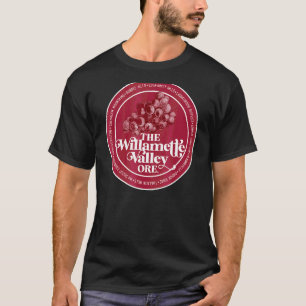 Camiseta Willamette Valley Pinot Noir Wine Connoisseur Oreg