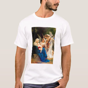 Camiseta William Adolphe Bouguereau Canción de los Ángeles