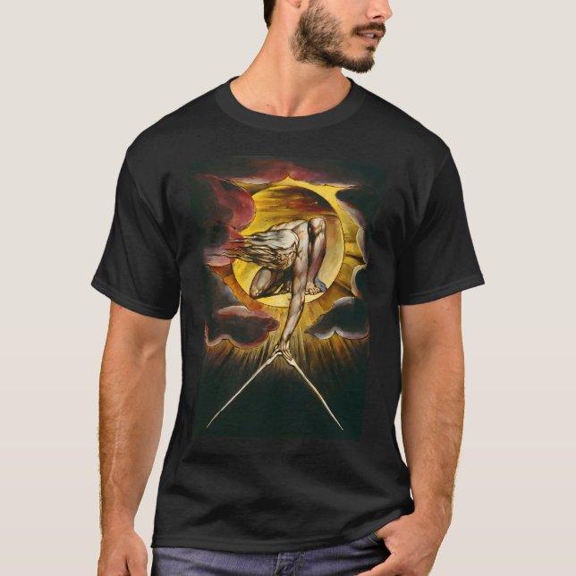 Camiseta William Blake, Antiguo Anciano De Los Días (Anverso)