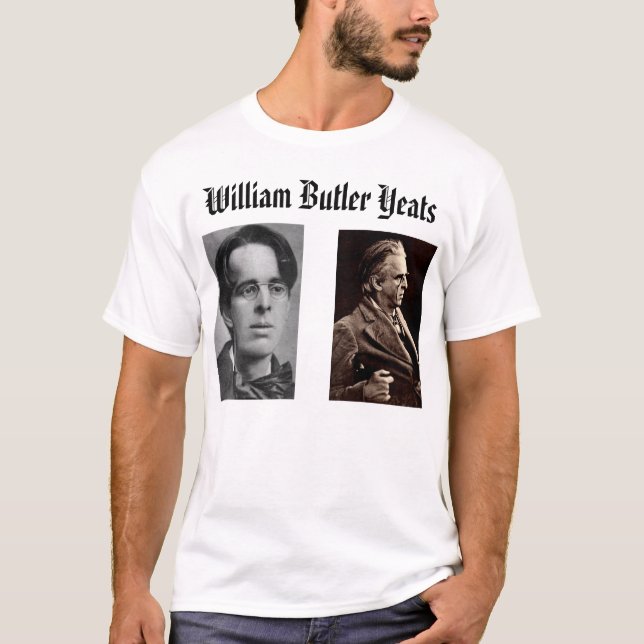 Camiseta William Butler Yeats (Anverso)