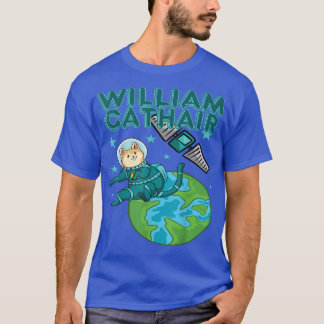 Camiseta William Cathair, planeta, astronauta, turista, esp
