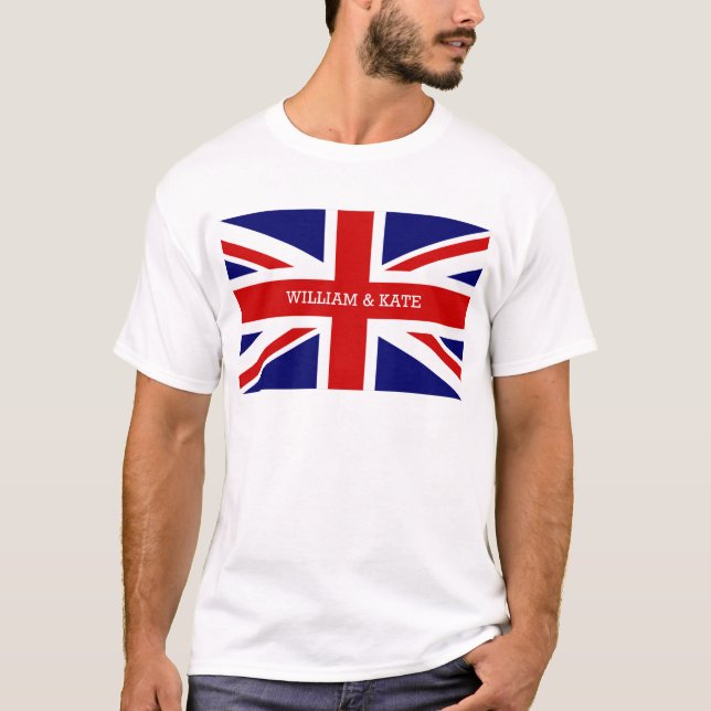 Camiseta William & Catherine | El Boda Real (Anverso)
