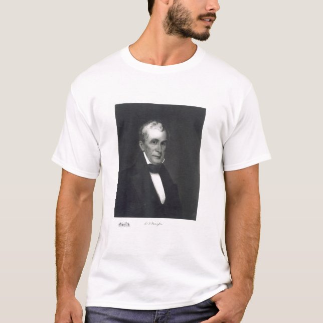 Camiseta William Henry Harrison, 9no presidente de la unión (Anverso)