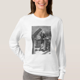 Camiseta William Herschel descubre el planeta Urano