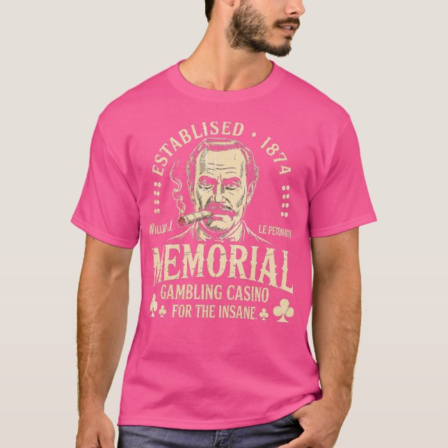 Camiseta William J. Le Petomane Memorial Gambling Casino de (Anverso)