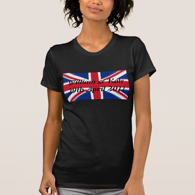 Camiseta William & Kate - 29 de abril de 2011 (Anverso)