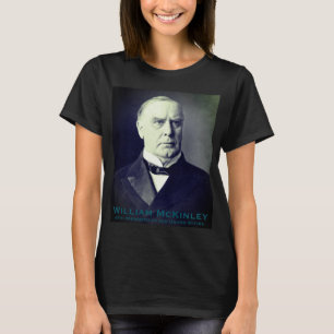 Camiseta William McKinley, 25º Presidente de Estados Unidos