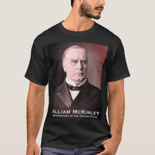 Camiseta William McKinley, 25° presidente de Estados Unidos