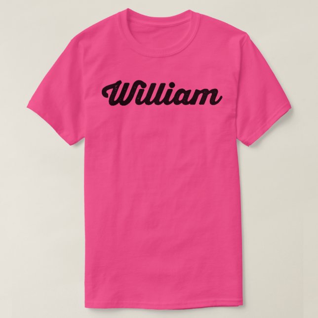Camiseta William Mi Nombre Es William 1 (Diseño del anverso)