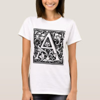 William Morris Alphabet "A"
