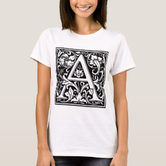 Camiseta William Morris Alphabet "A"