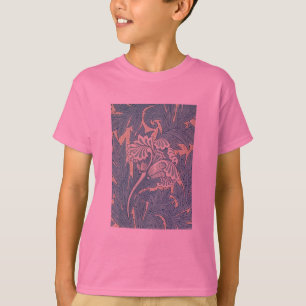 Camiseta William Morris Classic Tulip Blue Floral