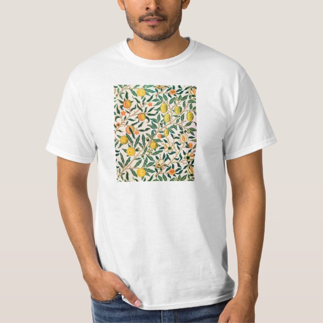 Camiseta William Morris Fruit Y Pomegranate (Anverso)